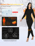 2-teiliges Thermounterwäsche-Set für Damen | nahtlose Langarm- und Leggings